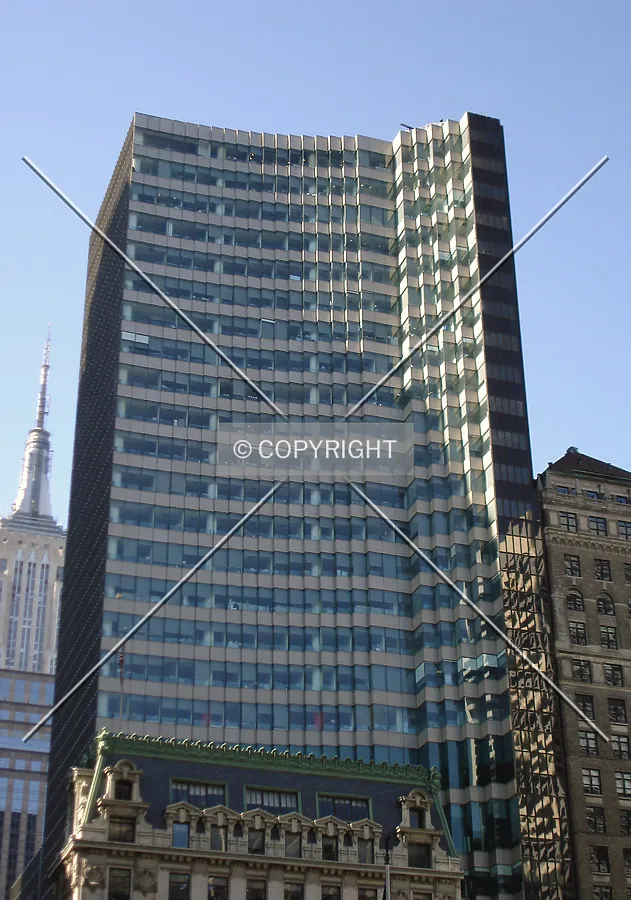 Looking southwest from 5th Avenue