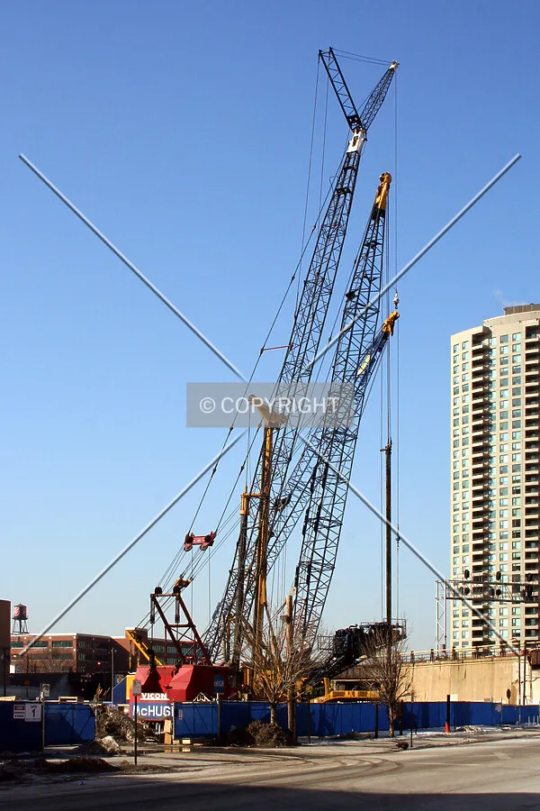 Foundation cranes