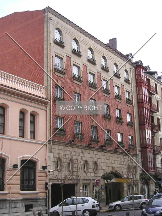 View from the junction of Obispo Orueta and Ercilla streets