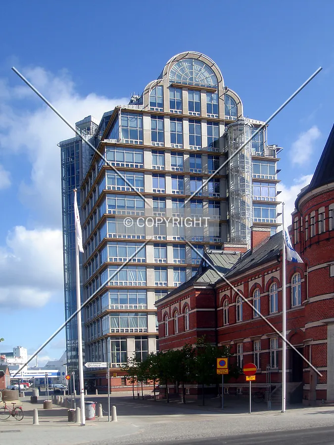 As seen from city center direction