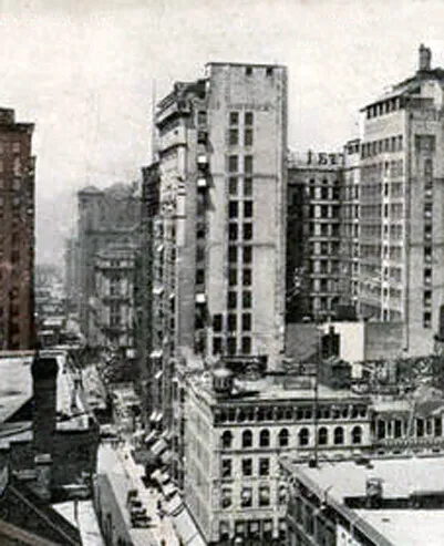 View from the southeast