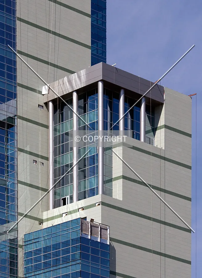 Top of the east wing