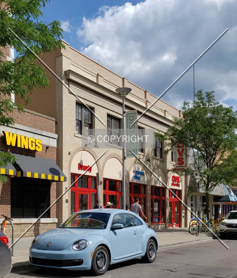 Northwest view; August 10, 2019