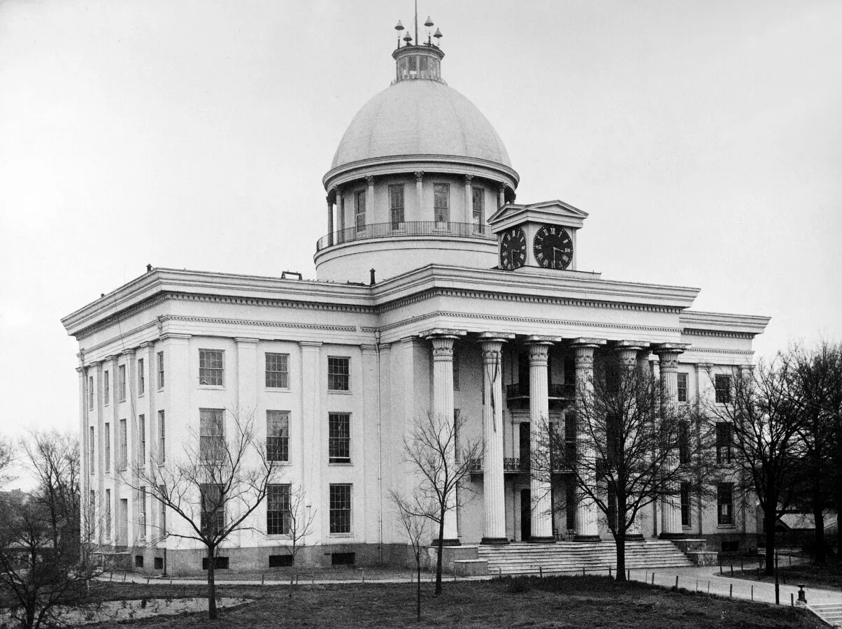 Vintage view from the northwest