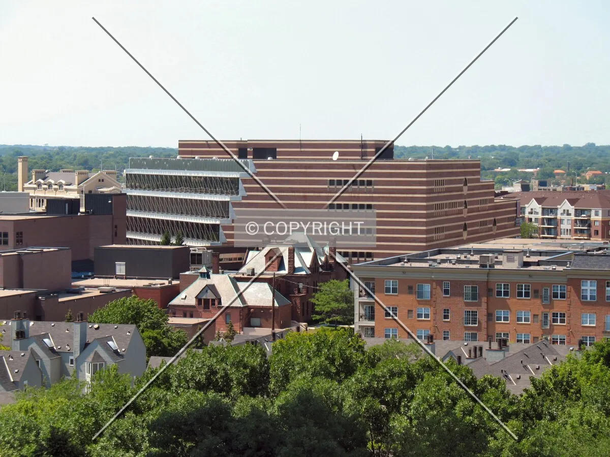 View to the northwest from the Loring Municipal Ramp