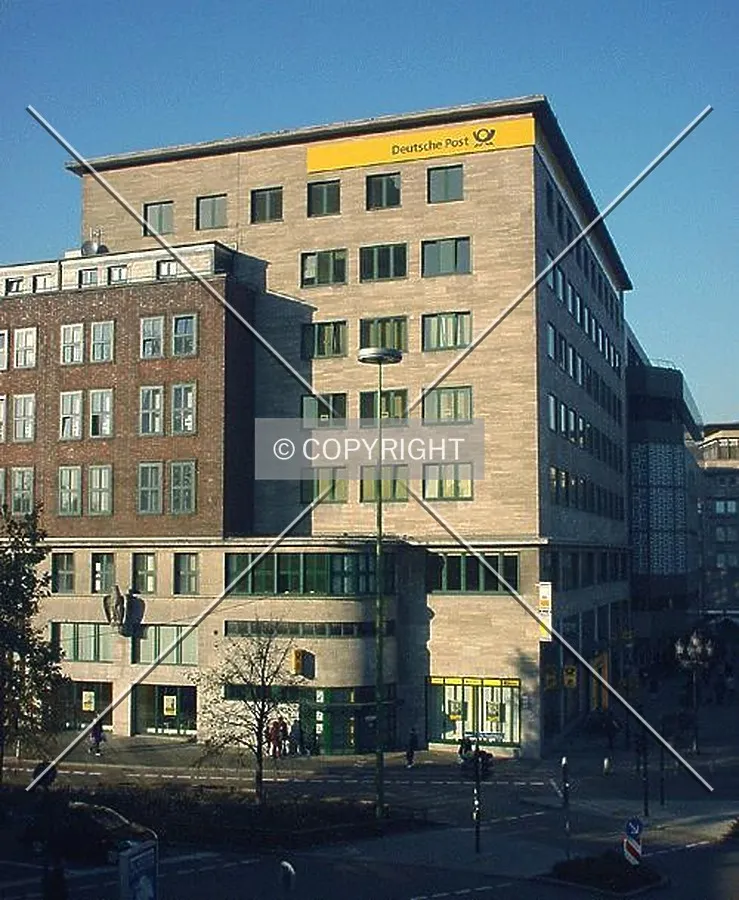 The tallest part of the building