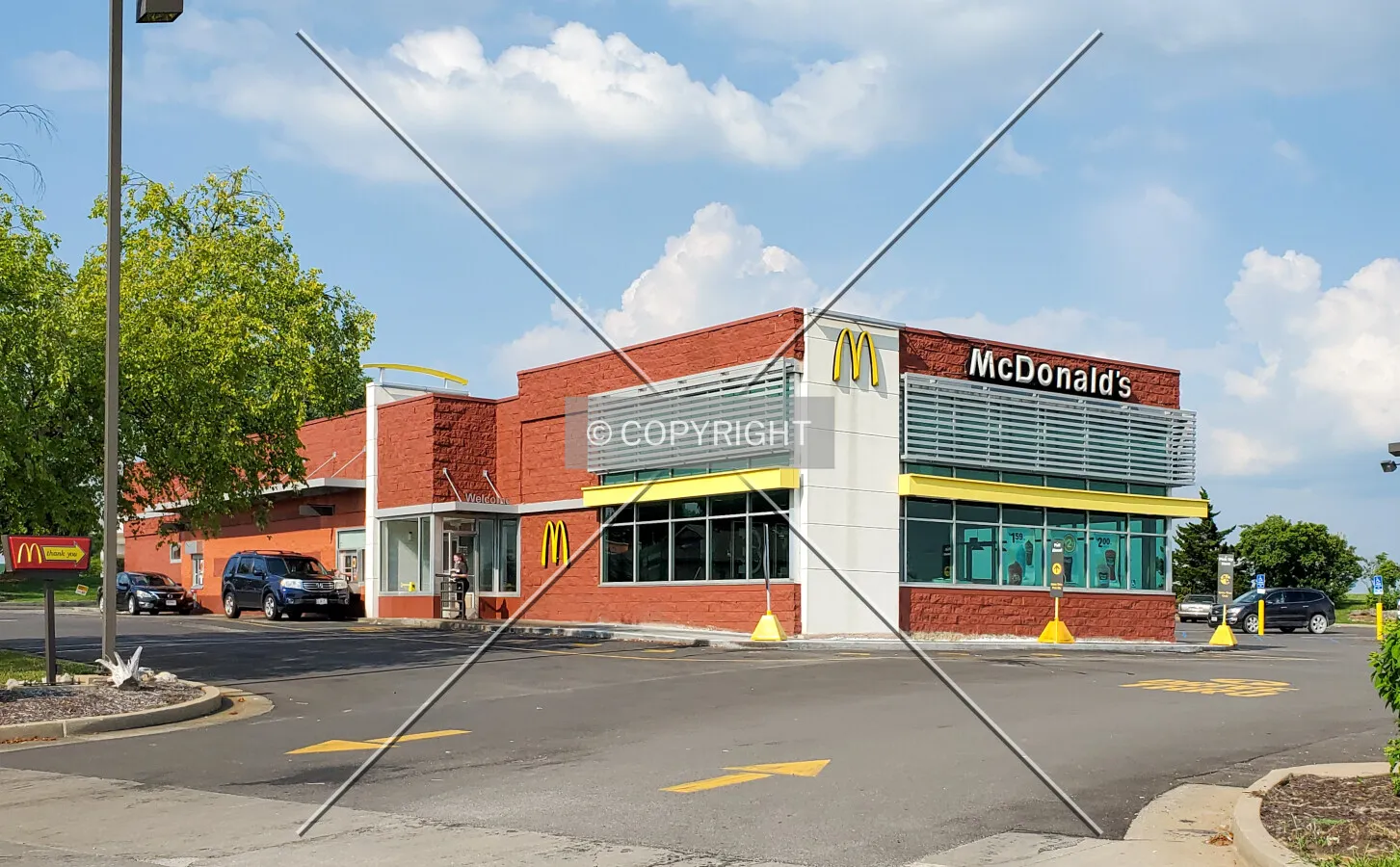 Southwest view; July 5, 2020