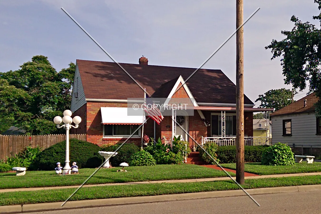 View from the southwest; August 21, 2014