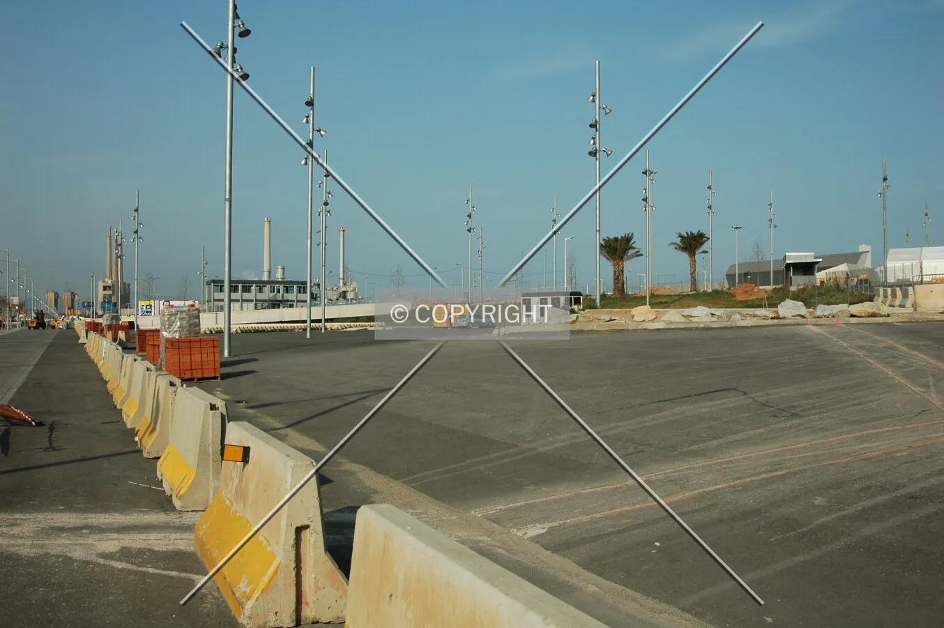 General view of the building plot