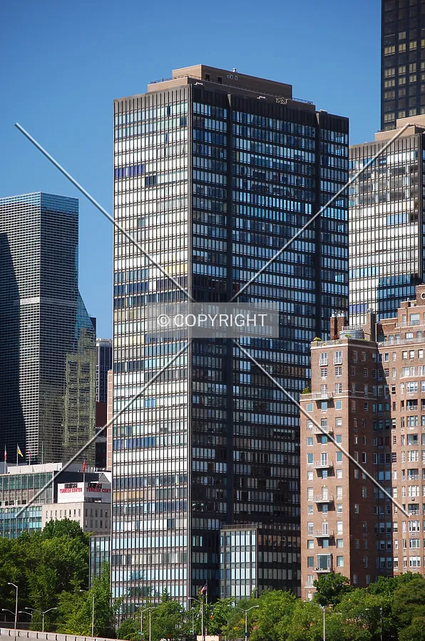 Viewed from Roosevelt Island