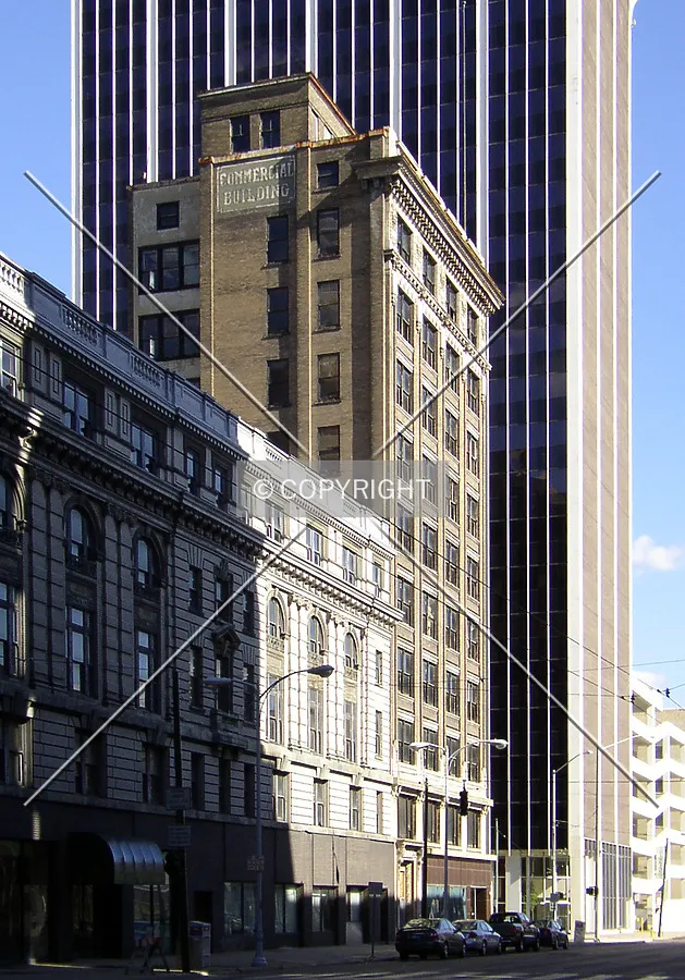 From across South Ludlow Street to the northwest