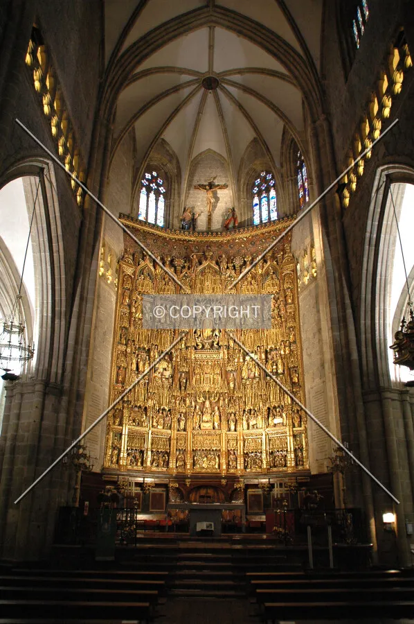 View of the altar