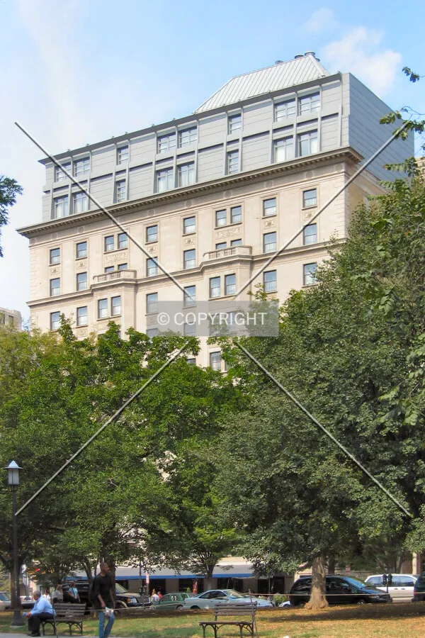 Top floors overlooking Franklin Square