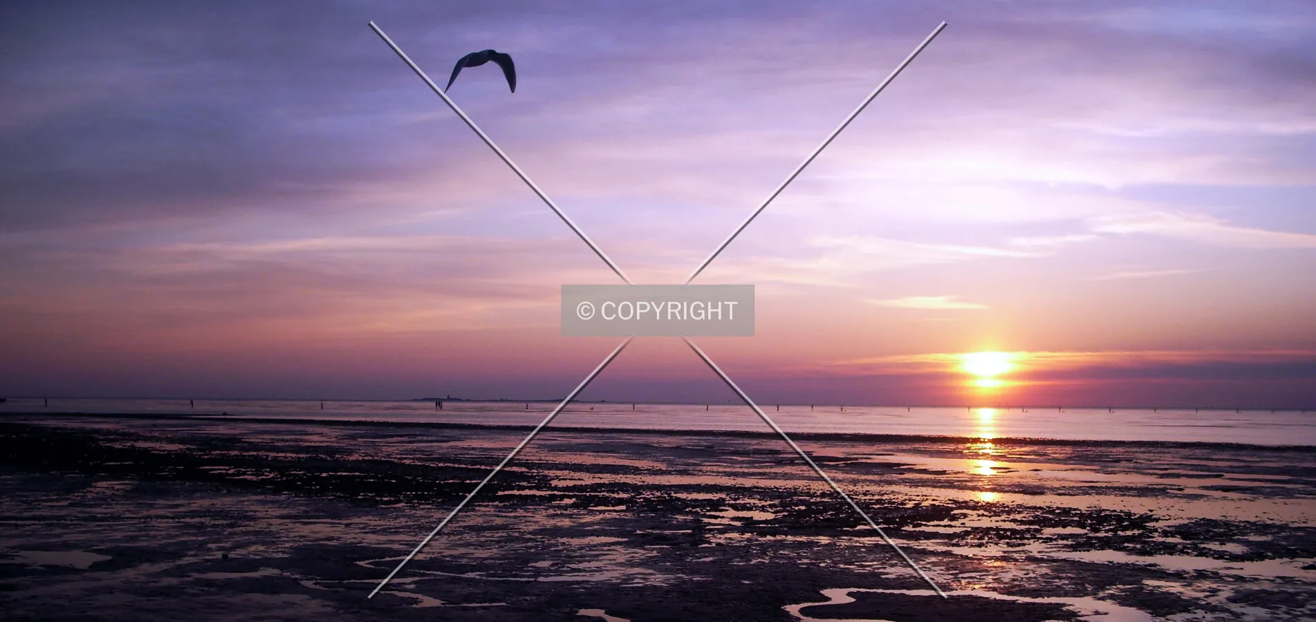 sunset Baltic Sea