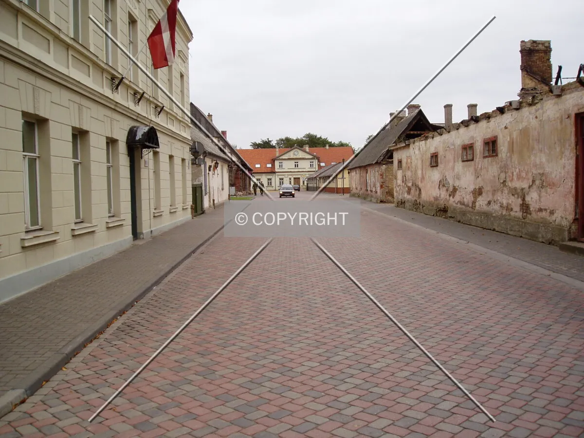 Street not far from Venta River
