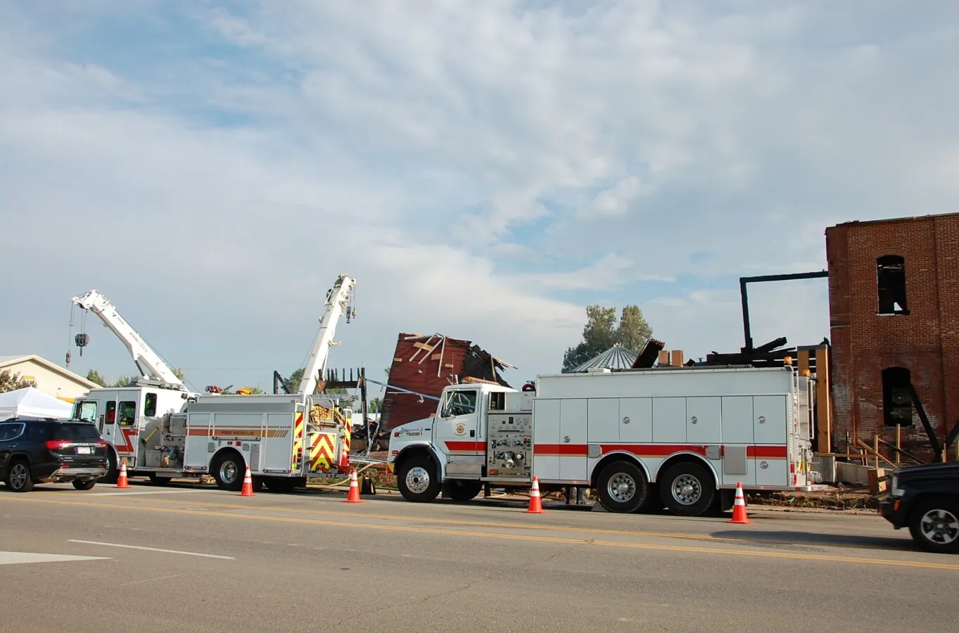 Fire trucks