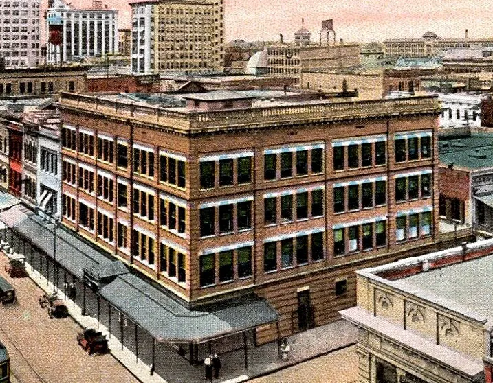 View from the southeast
