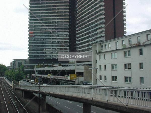 Tram stop in front
