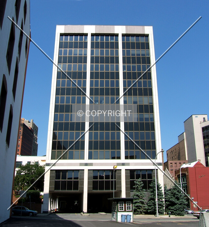 View from the southwest across Beaver Street