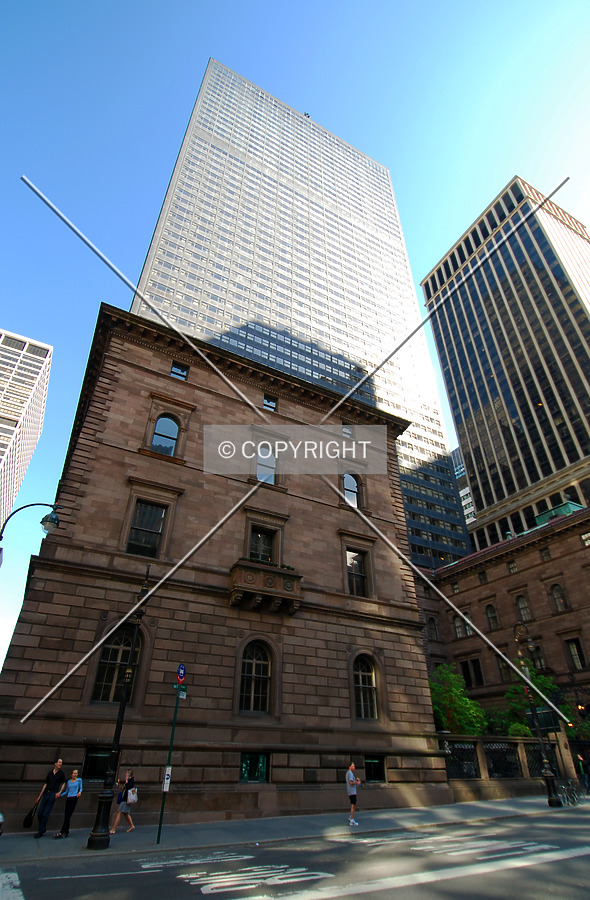 Looking up from Madison Avenue