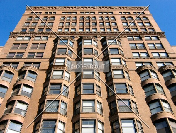 Looking up from Dearborn Street