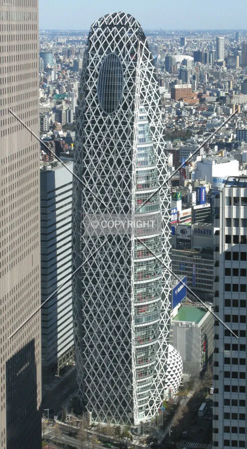 Full-height viewed from the west