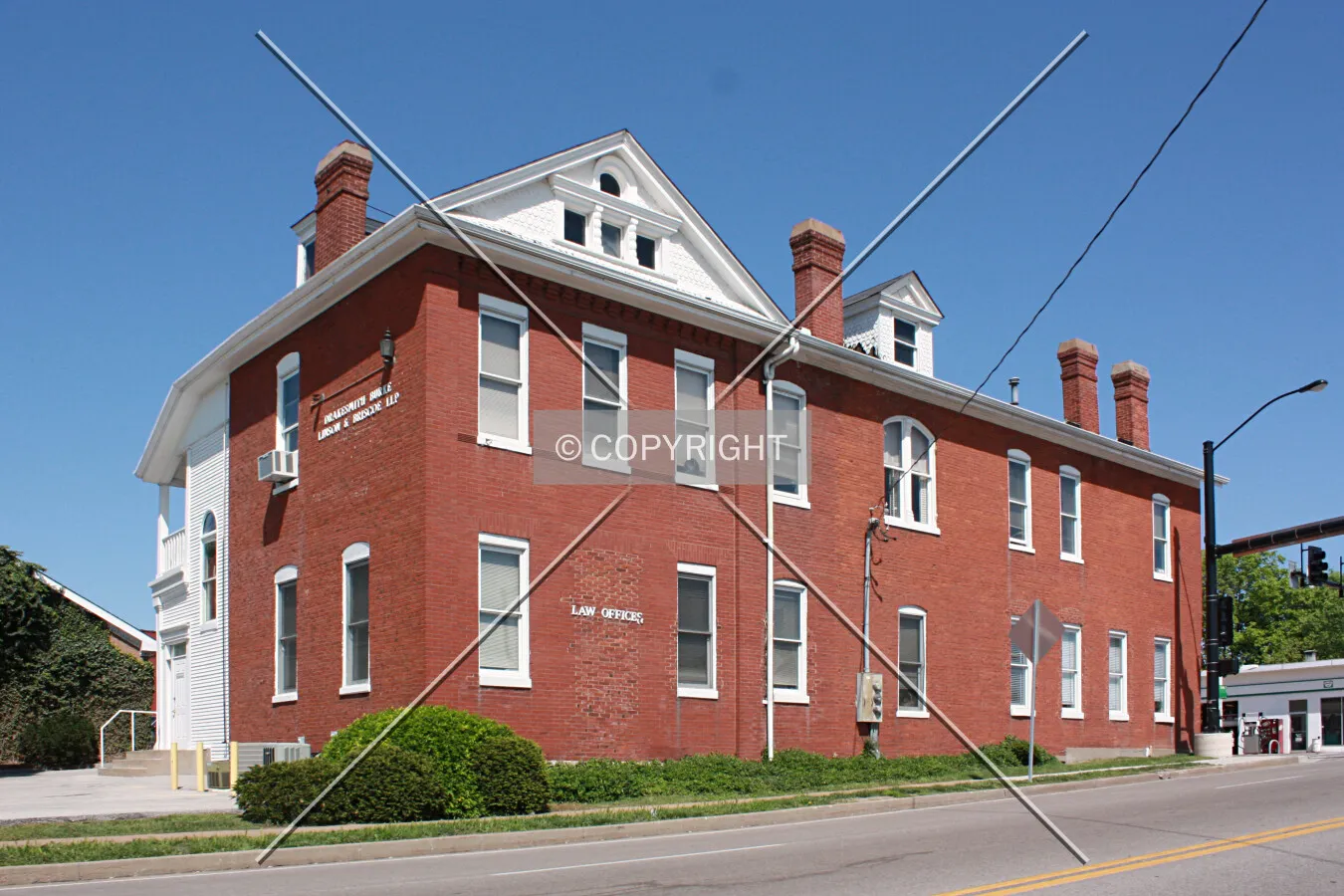 View from the southeast; April 10, 2012