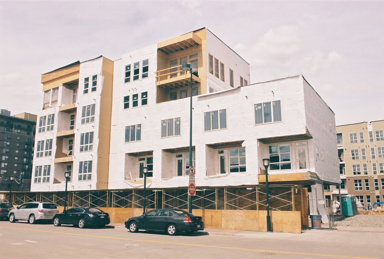 Looking northeast