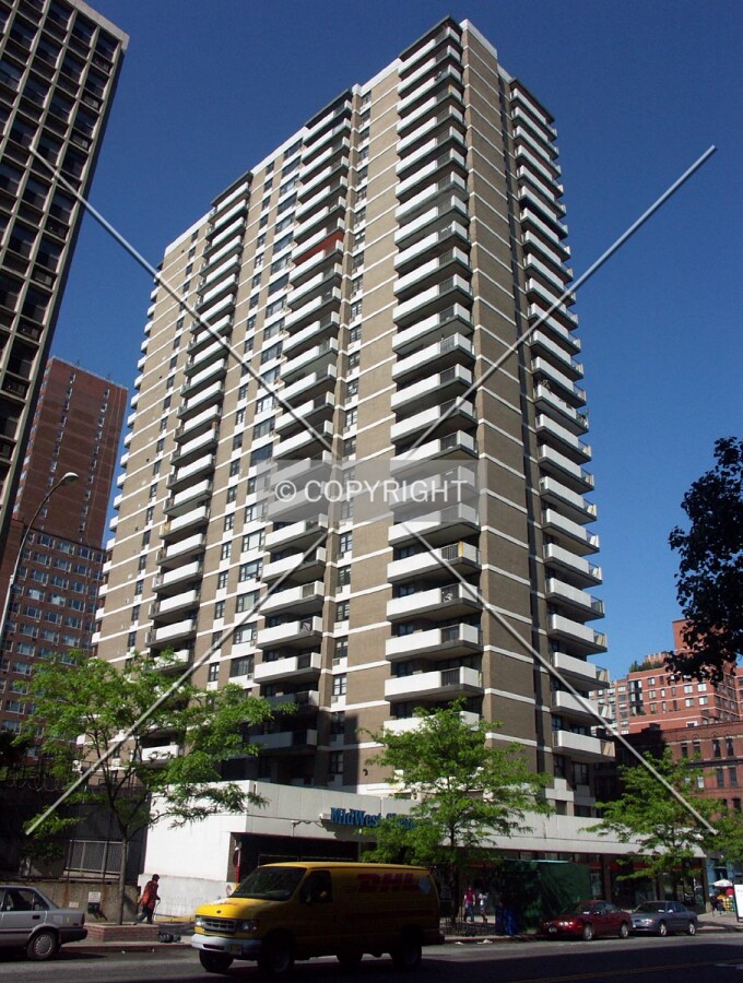 View from the northeast
