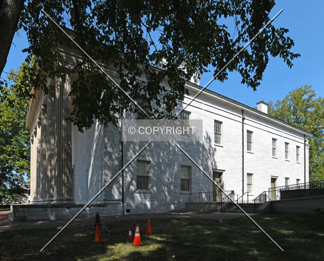 View from the southeast