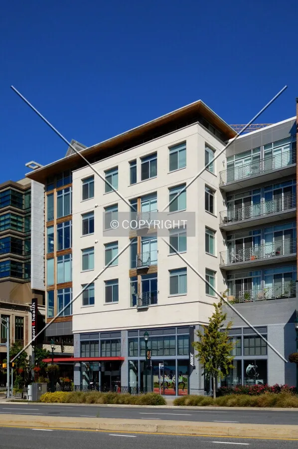 From the south across Old Georgetown Road