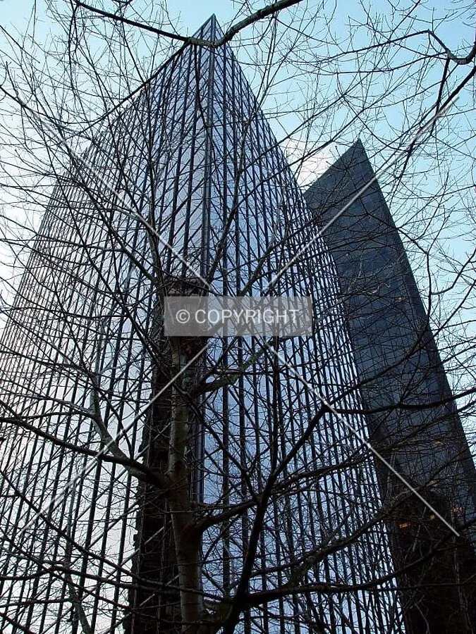 In the summer you can't see the building from this vantage spot