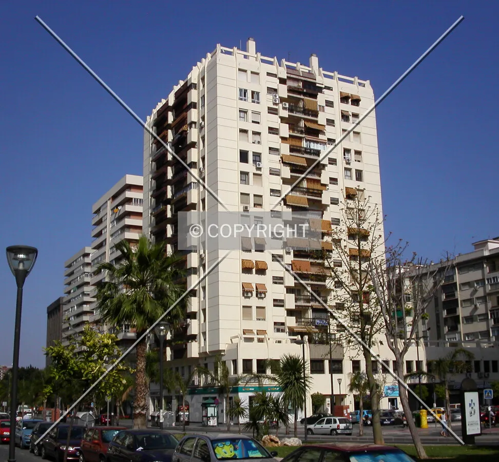 As seen from avenida de Andalucía