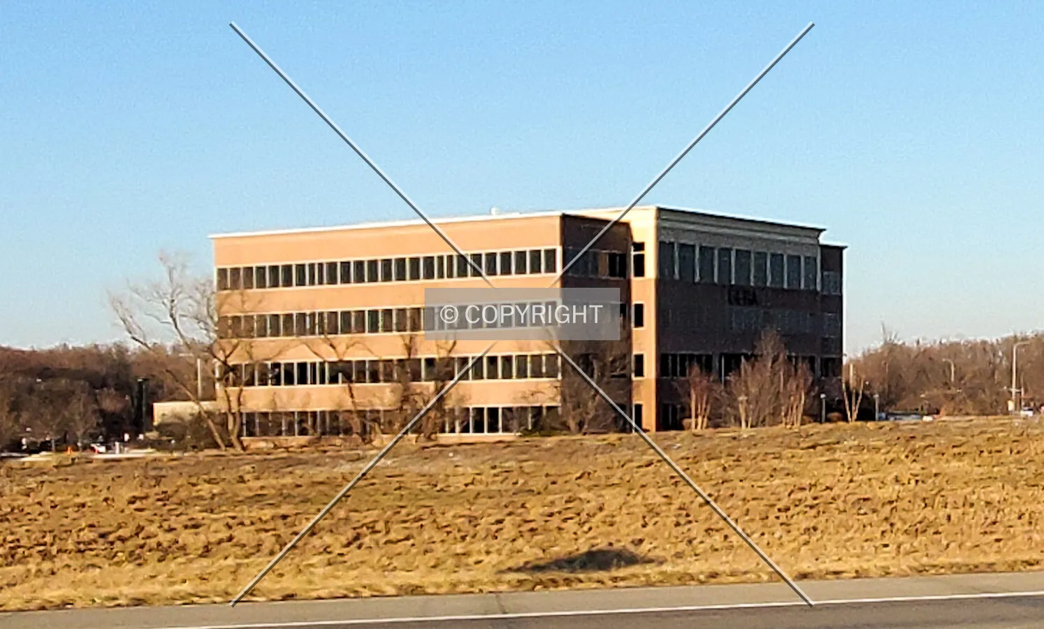 View from the south; December 21, 2019