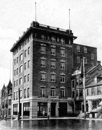 View from the northeast