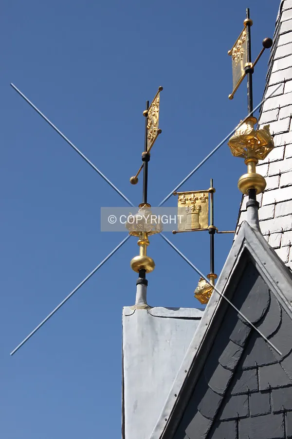 Ornaments of the roof