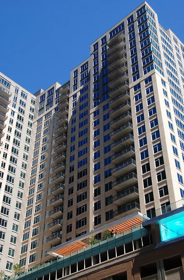 View to the southeast