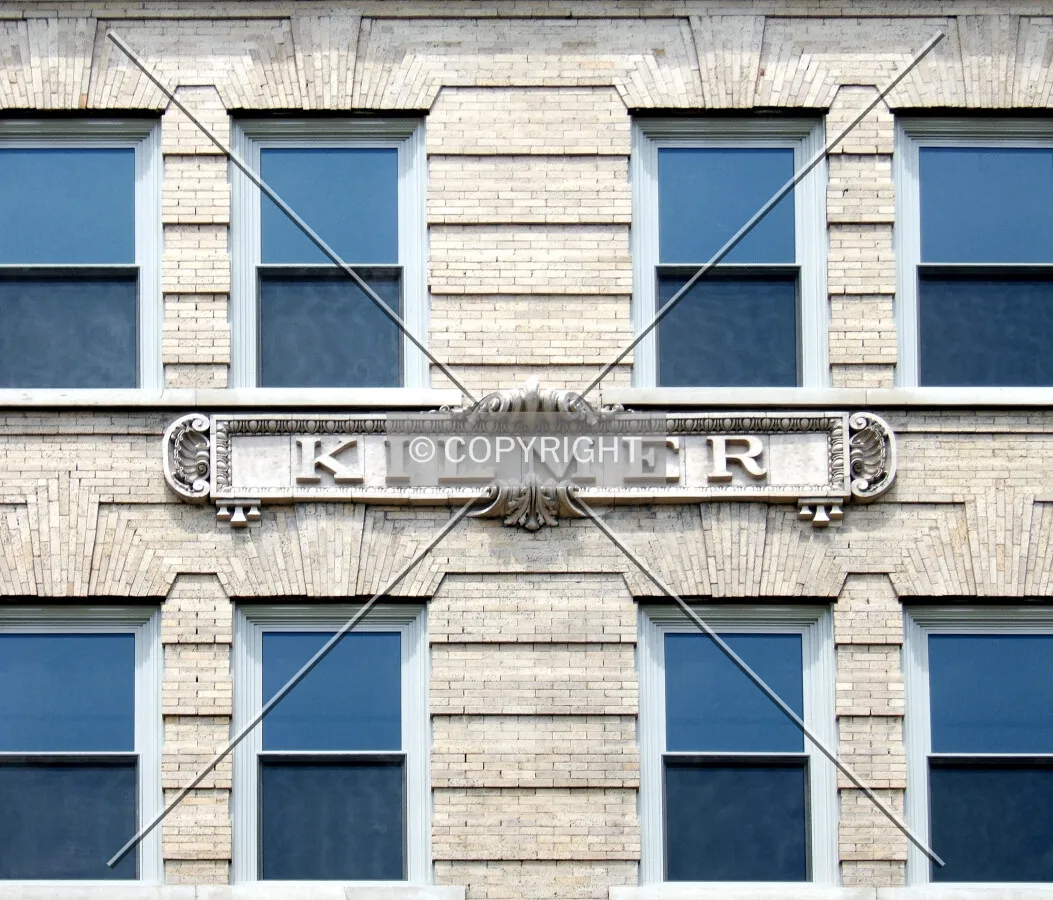 Facade detail from the south
