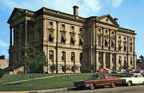 Vintage view from the northwest