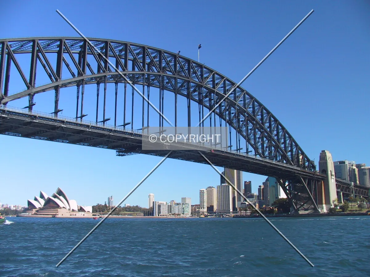 Harbour Bridge spanning the harbour