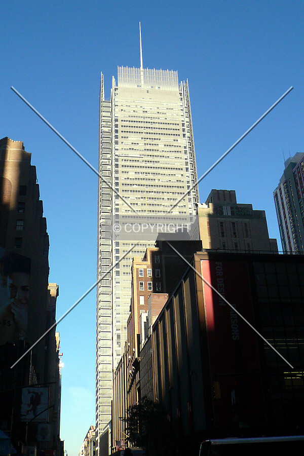 View from east along West 40th Street