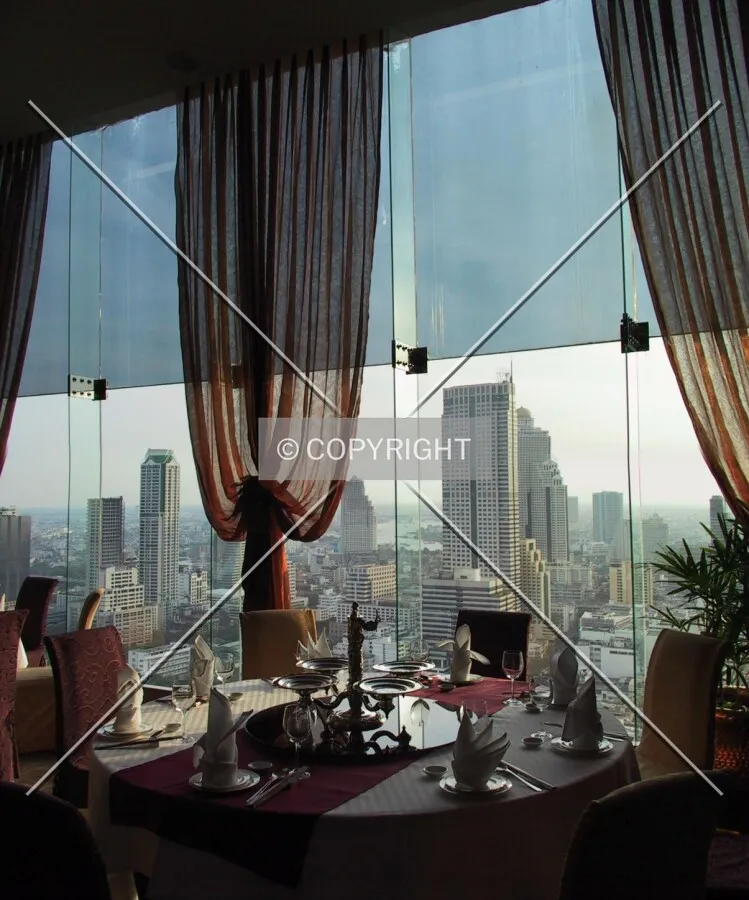 Shanghai 38 restaurant on the 38th floor