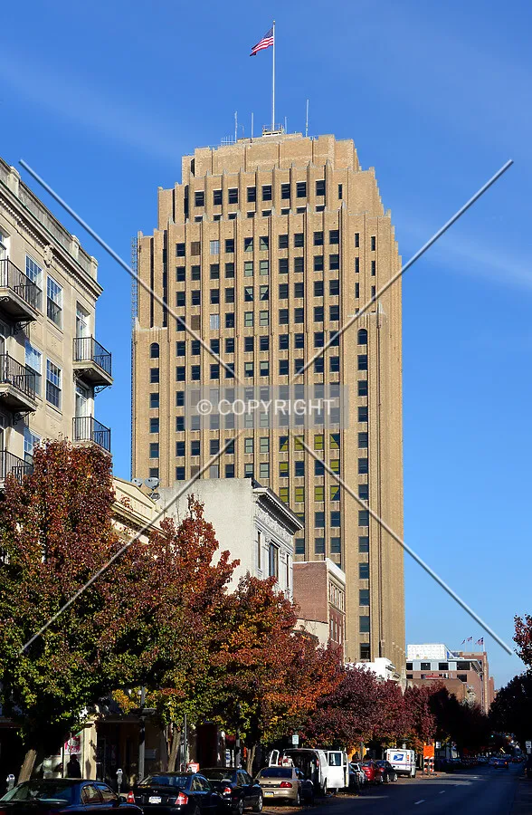 View from the southwest on Hamilton Street
