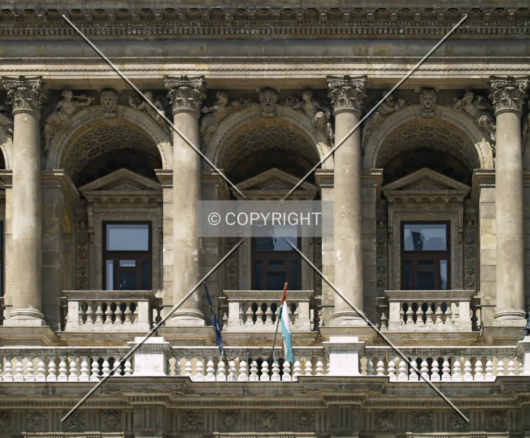 Detail of main façade