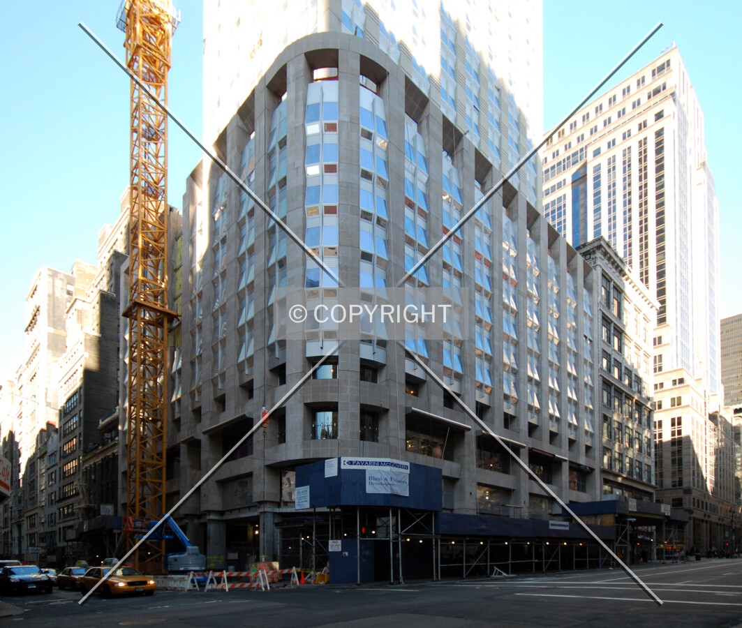 Viewed from the south along 5th Avenue