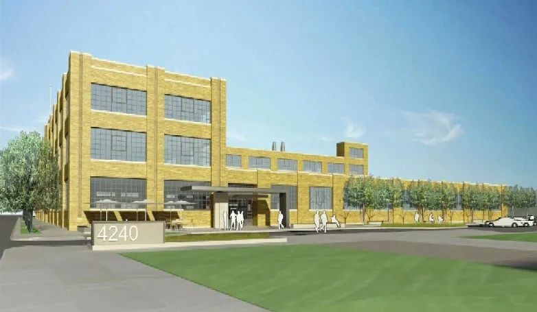 Rendering of renovations