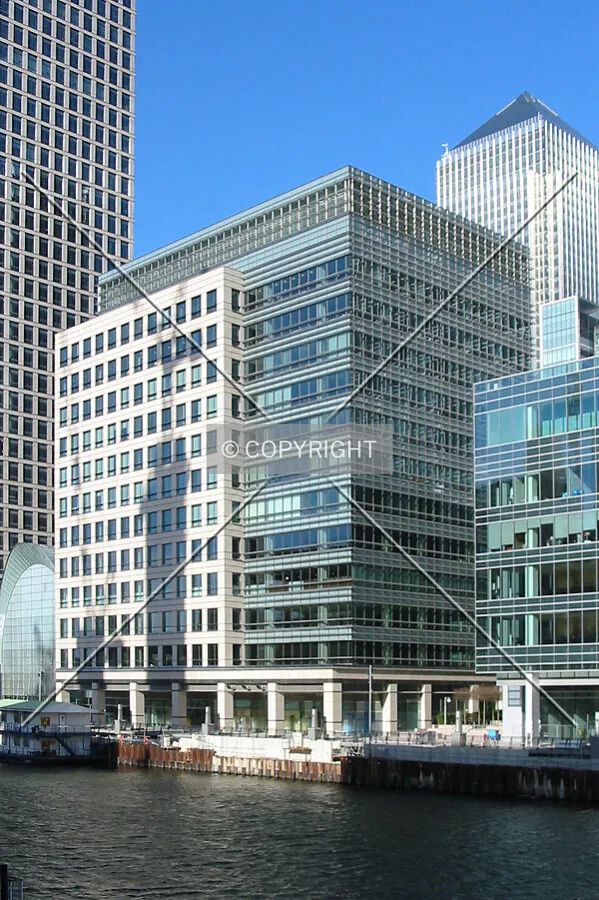 View from South Quay Plaza