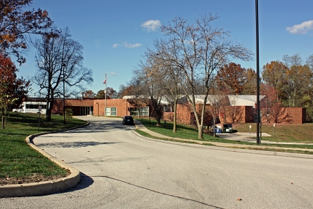 View from the east