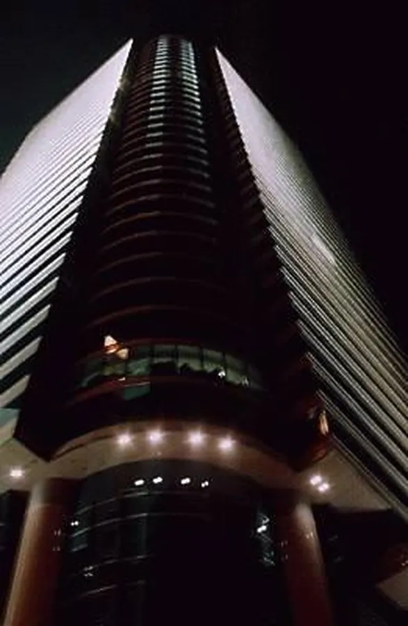 Night view from Canton Street