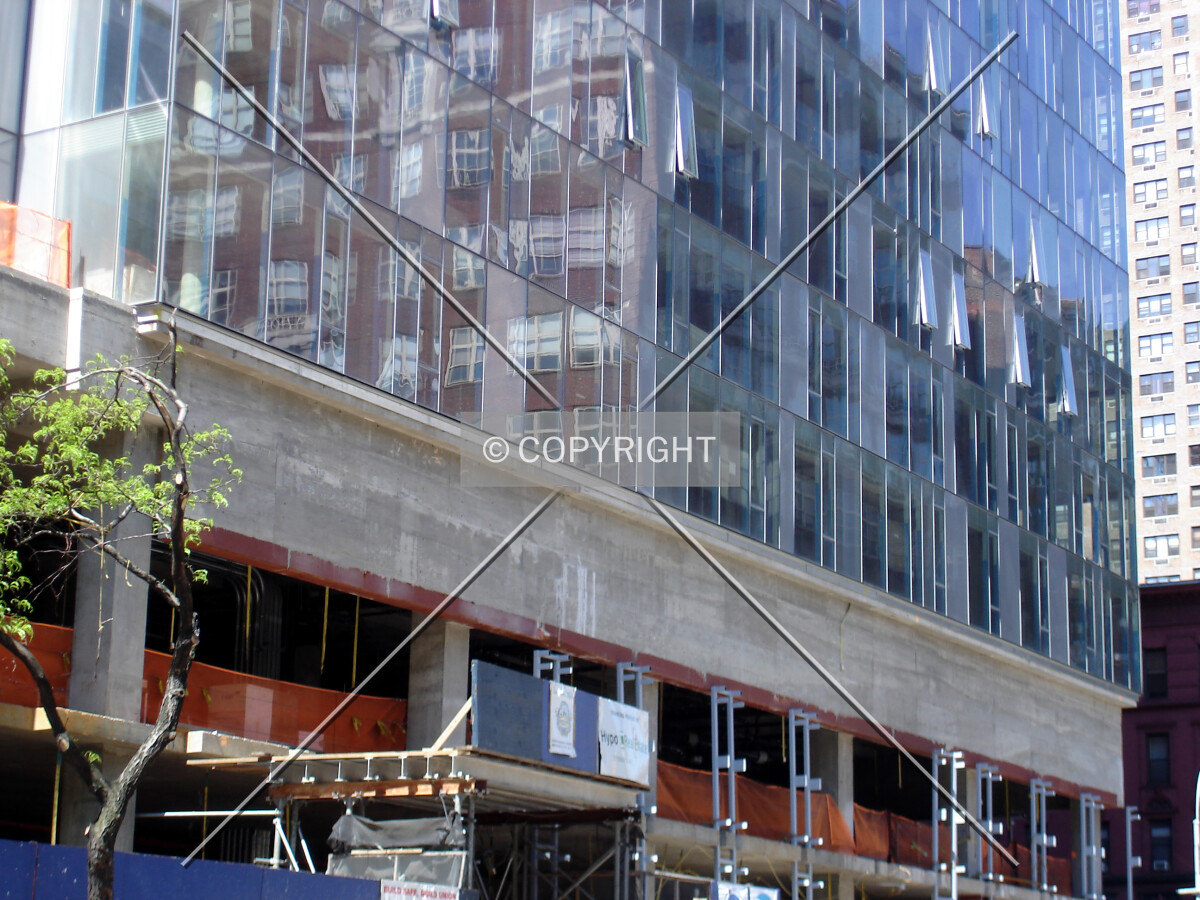 Lower section along 86th Street